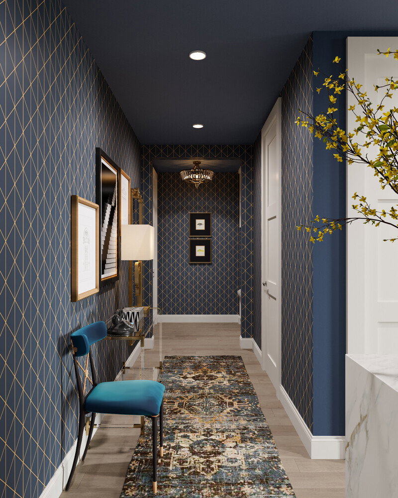 Online Designer Hallway/Entry 3D Model thumbnail1