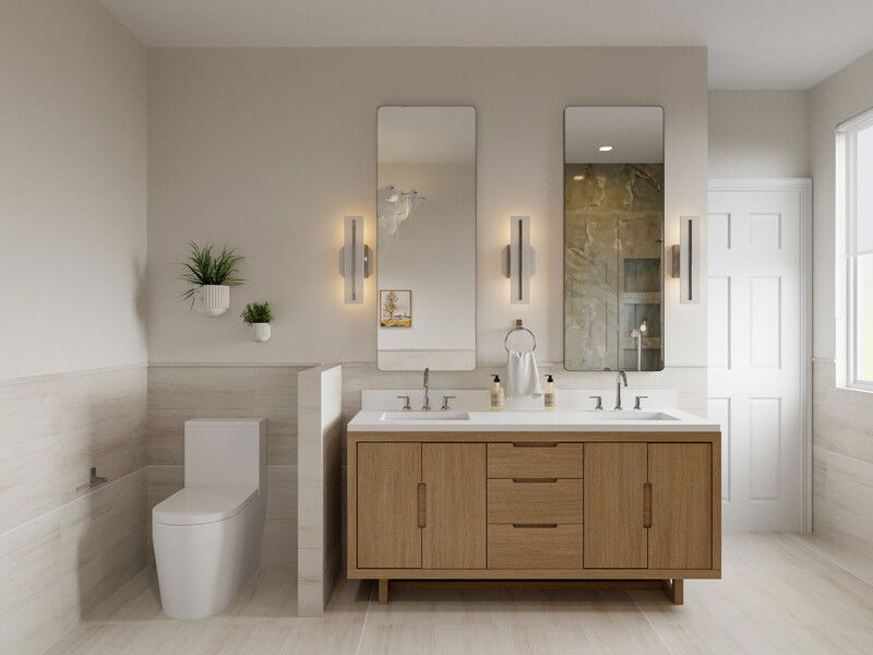 Modelo 3D de Baño por Diseñador Online 3