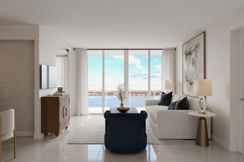 Online Designer Combined Living/Dining 3D Model 2