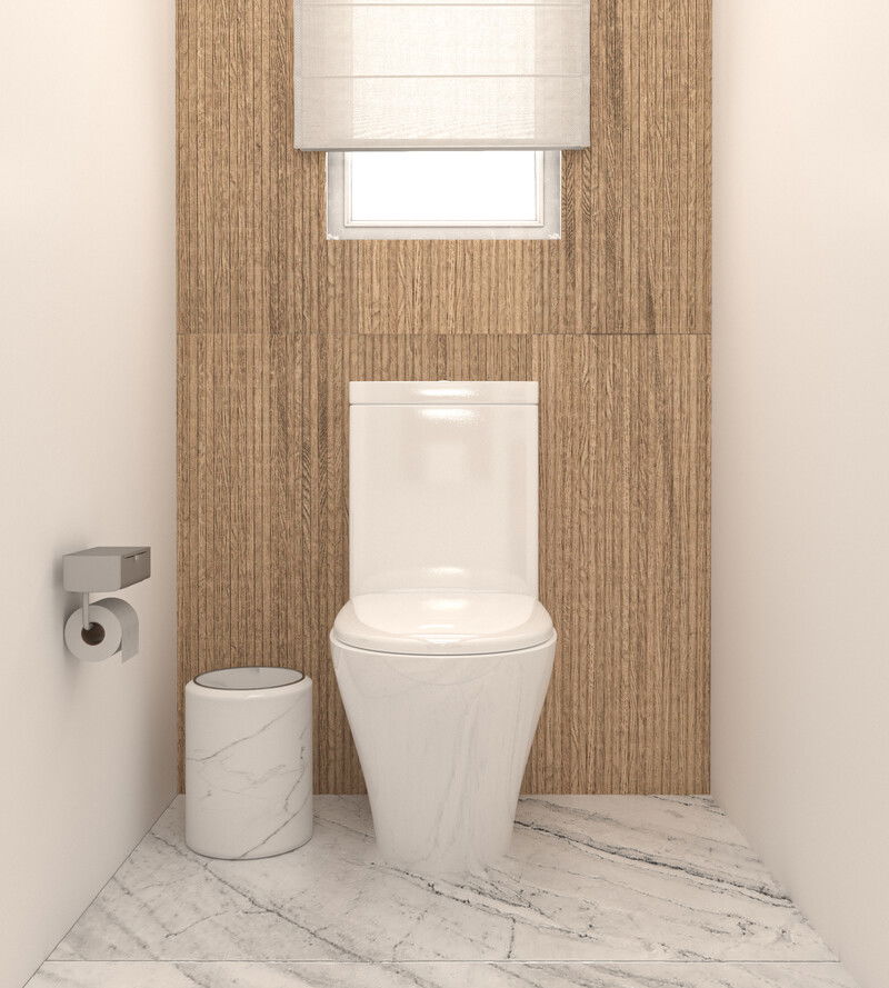 Online Designer Bathroom 3D Model 4