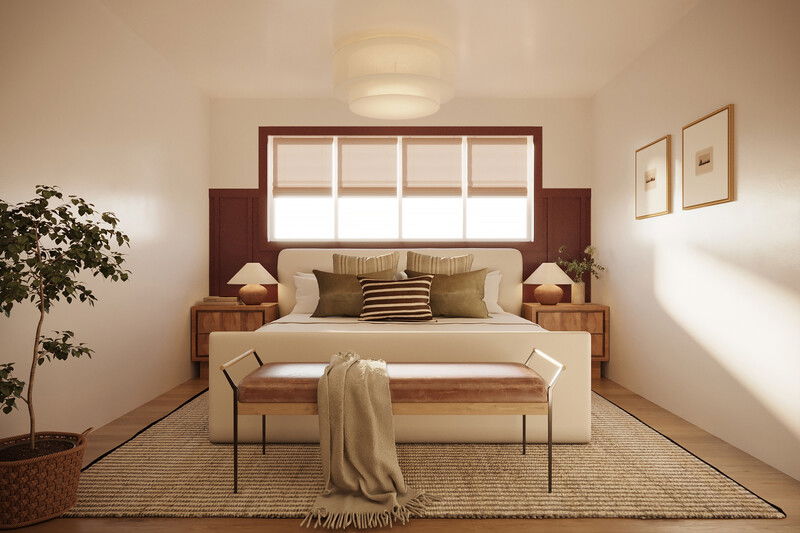 Online Designer Bedroom 3D Model 2