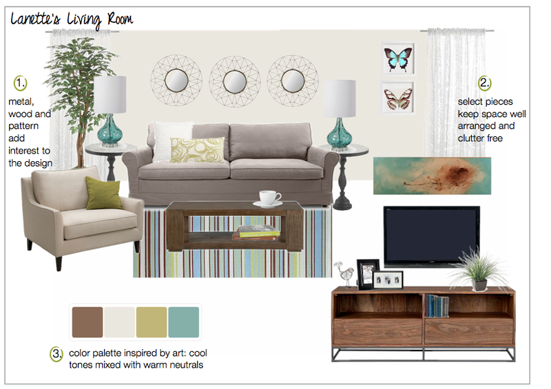 Traditional Living Room Design Christine M. Moodboard 2 thumb