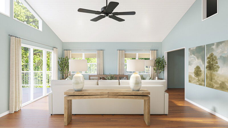 Online Designer Living Room 3D Model 2