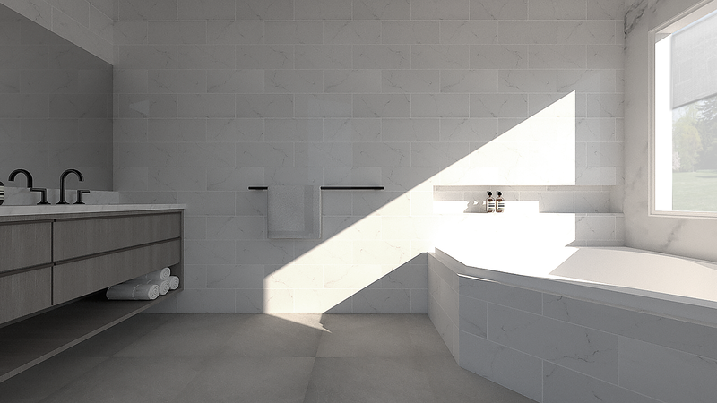 Online Designer Bathroom 3D Model 3