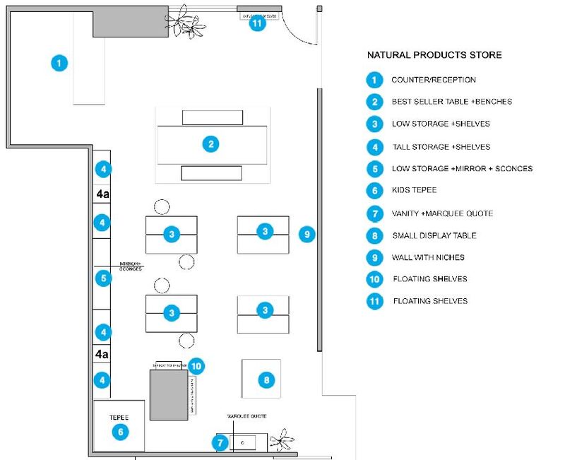 Online Designer Business Floorplan