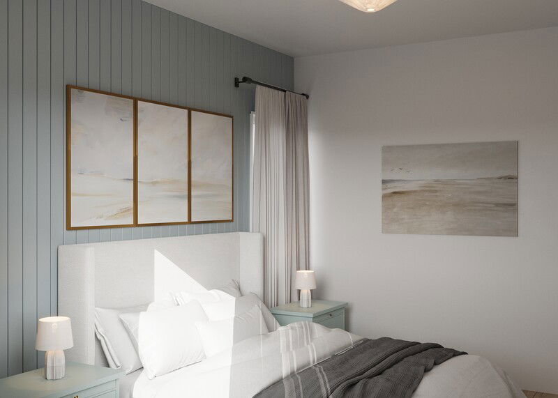 Online Designer Bedroom 3D Model 2