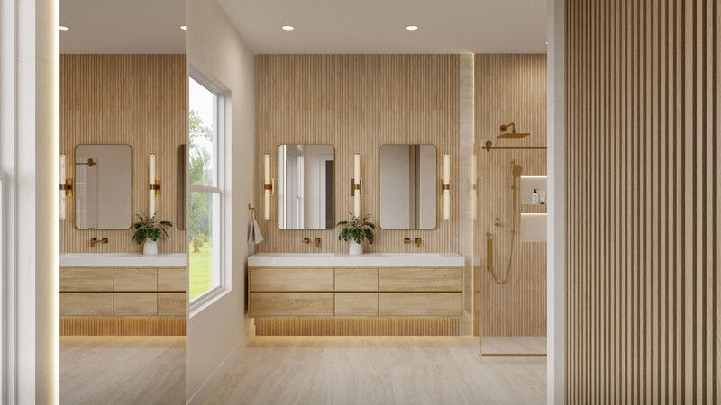Online Designer Bathroom 3D Model 2