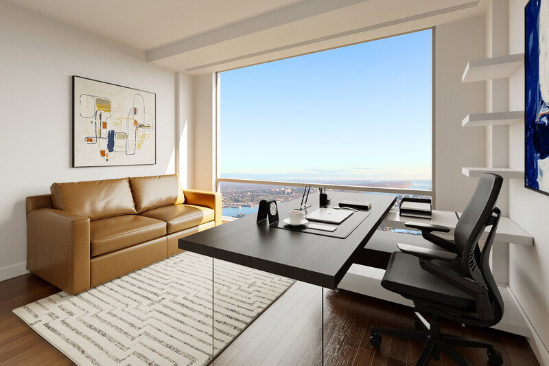 Online Designer Home Office 3D Model thumbnail3