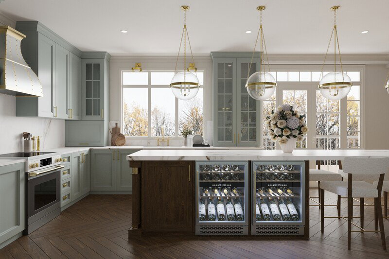 Online Designer Kitchen 3D Model thumbnail2