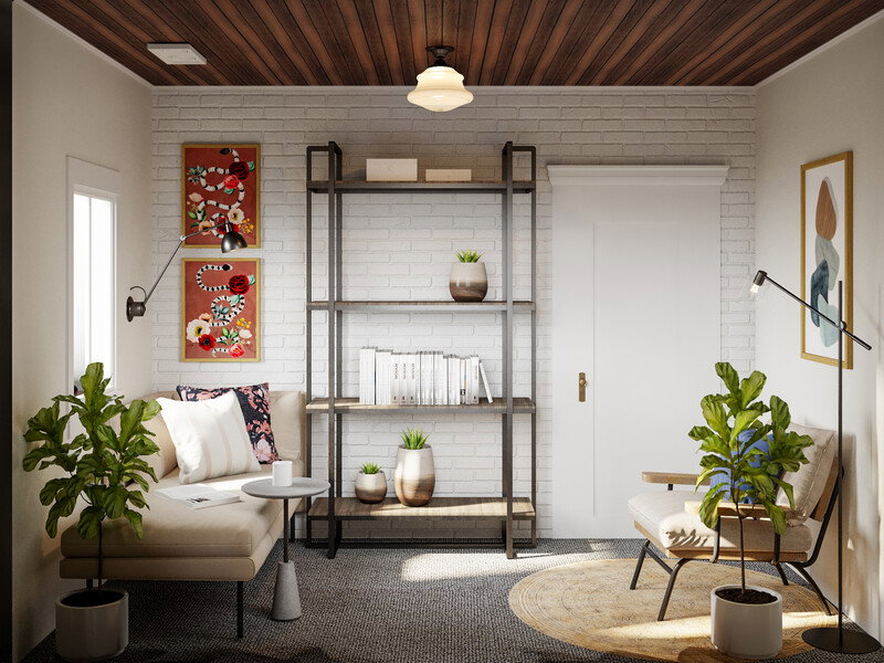 Online Designer Home Office 3D Model thumbnail1