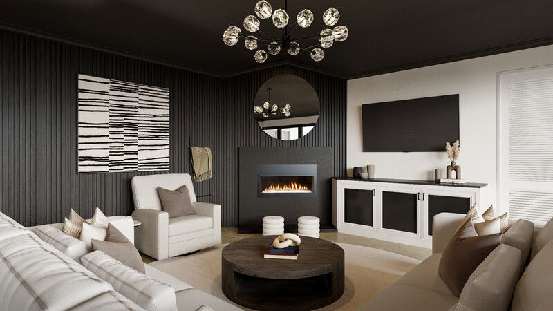 Online Designer Combined Living/Dining 3D Model 5