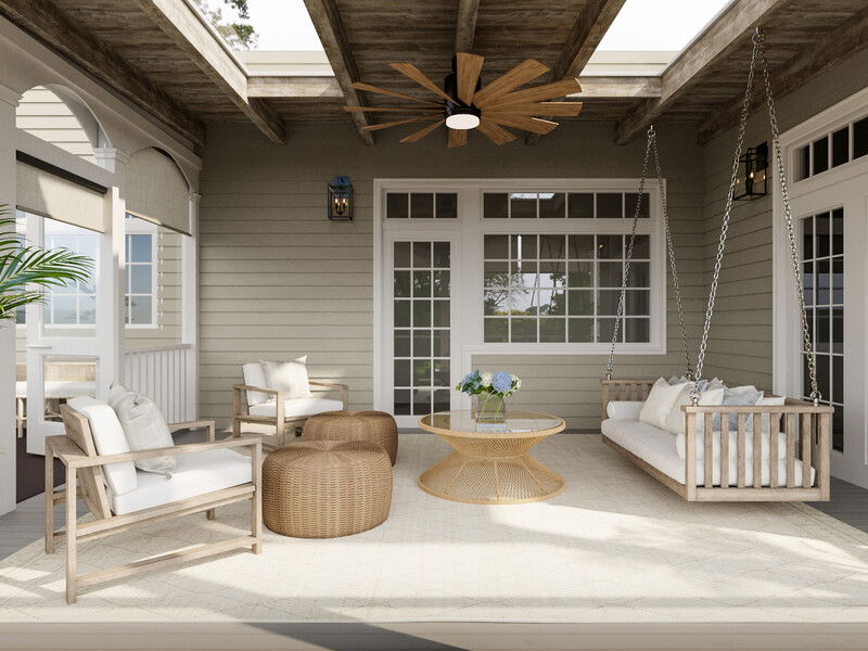 Online Designer Patio 3D Model 3