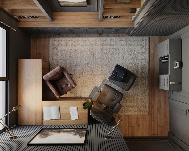 Online Designer Home/Small Office 3D Model 5