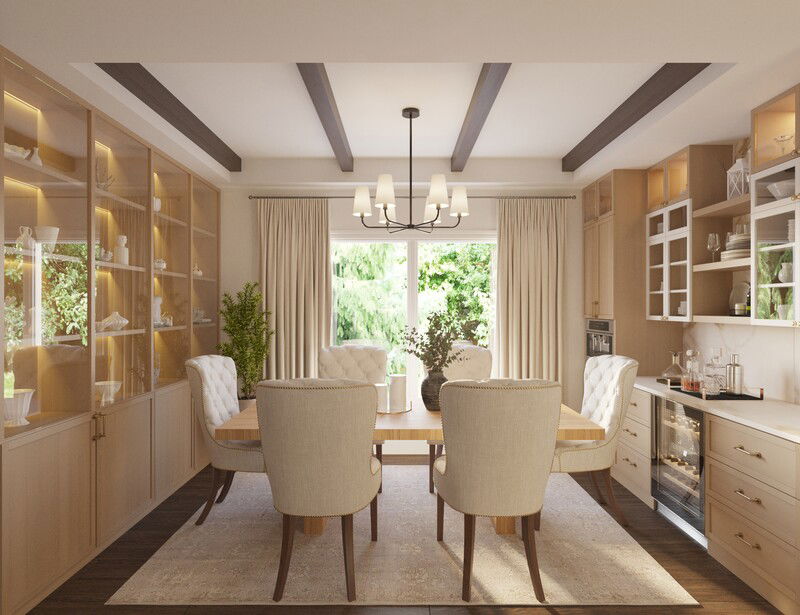 Modelo 3D de Cocina de Diseñador en Línea 1