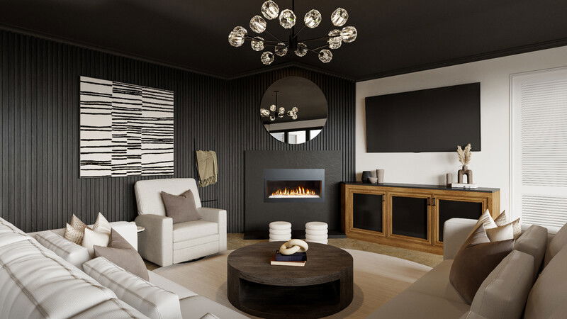 Online Designer Combined Living/Dining 3D Model 6