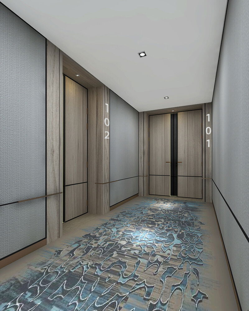 Online Designer Hallway/Entry 3D Model 1