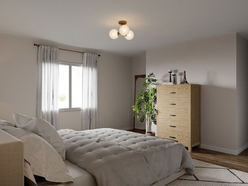 Modelo 3D de Dormitorio del Diseñador en Línea 2