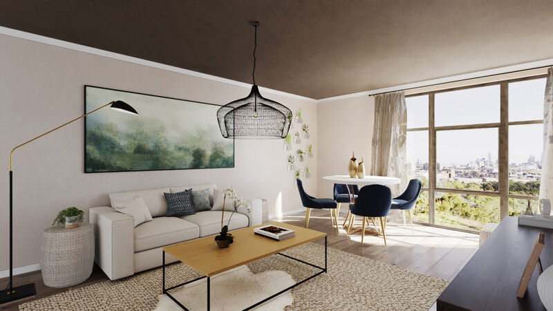 Modelo 3D Sala-Comedor del Diseñador en Línea 3
