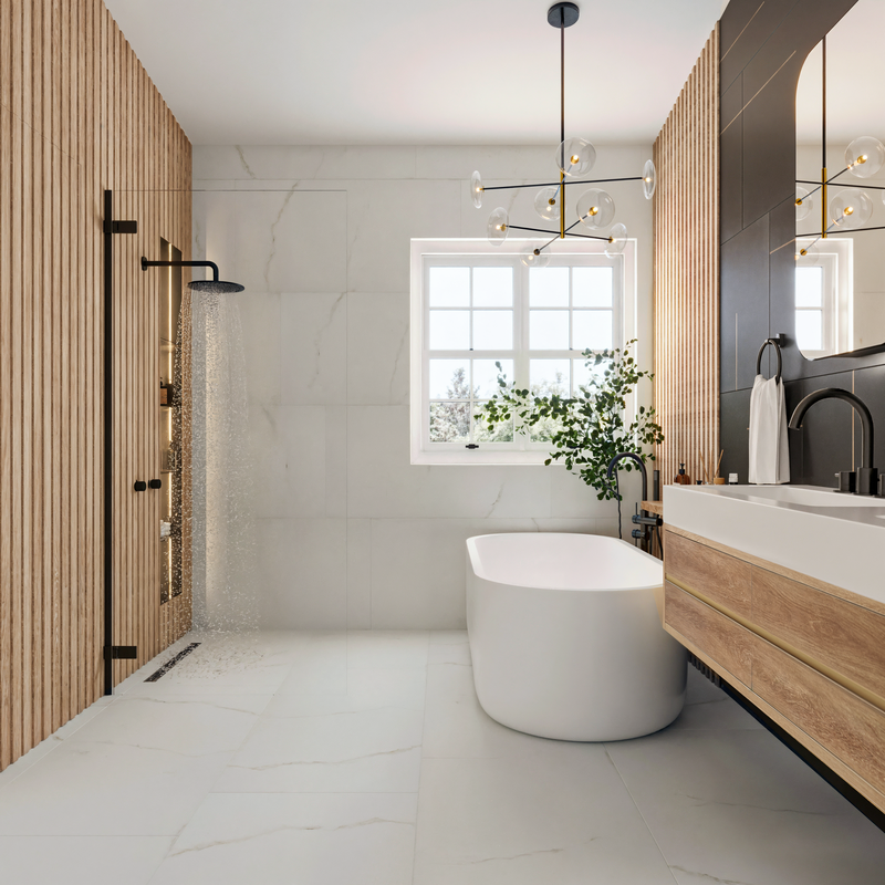 Online Designer Bathroom 3D Model 4