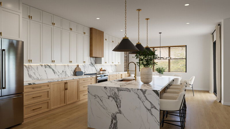 Online Designer Kitchen 3D Model 2