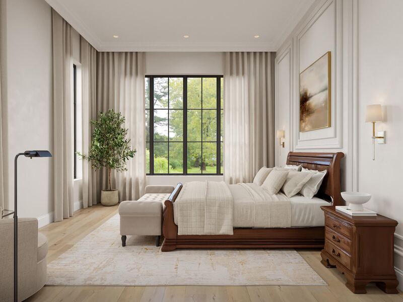 Online Designer Bedroom 3D Model 1