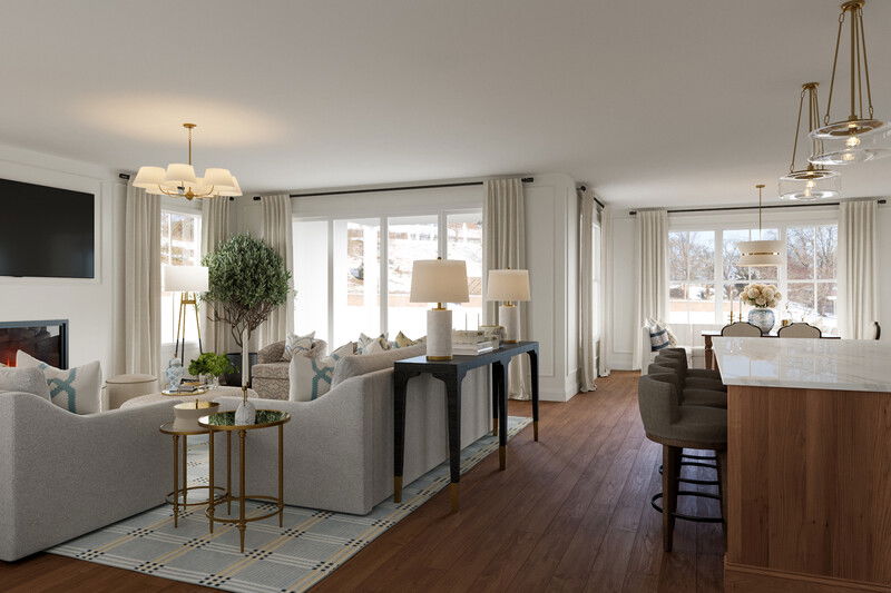 Online Designer Living Room 3D Model 7