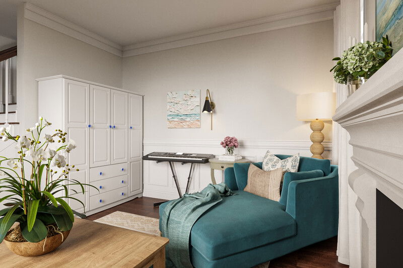 Online Designer Living Room 3D Model 3