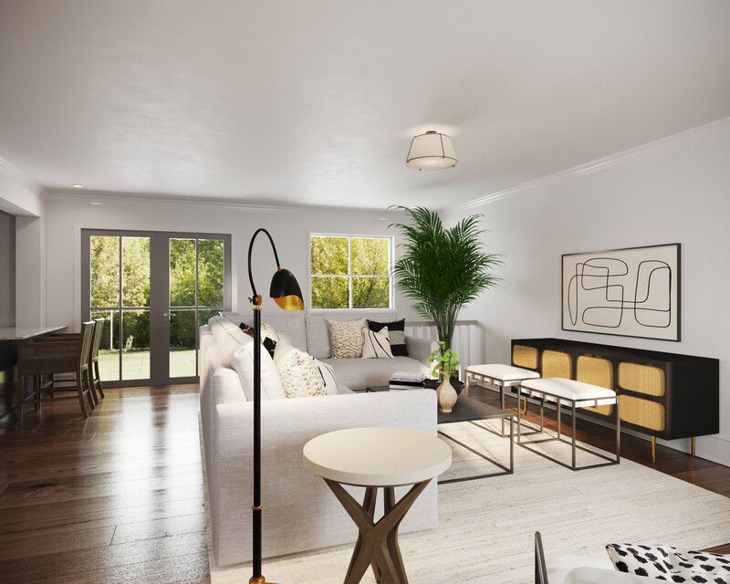 Online Designer Living Room 3D Model thumbnail1