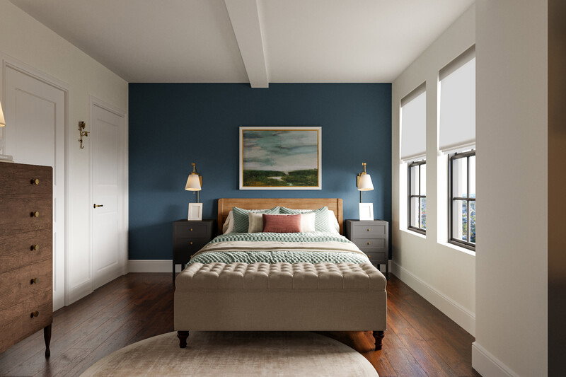 Online Designer Bedroom 3D Model 3