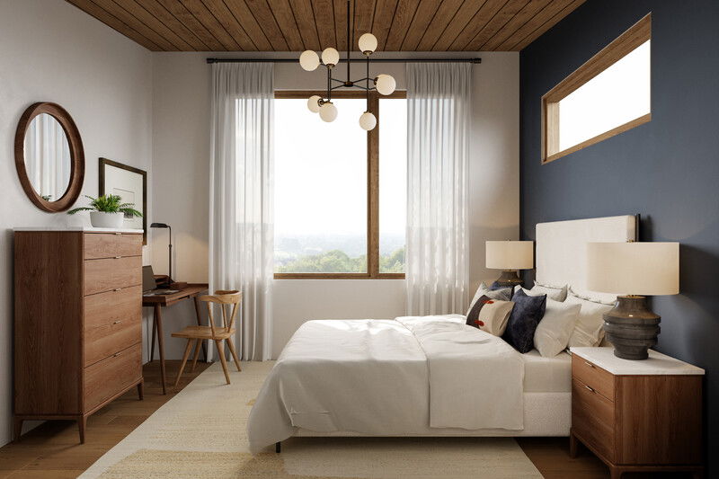 Online Designer Bedroom 3D Model 2