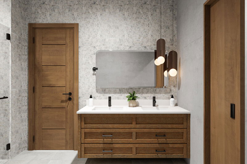 Online Designer Bathroom 3D Model 2