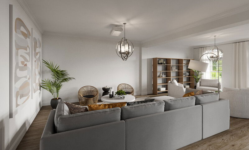 Online Designer Living Room 3D Model 2