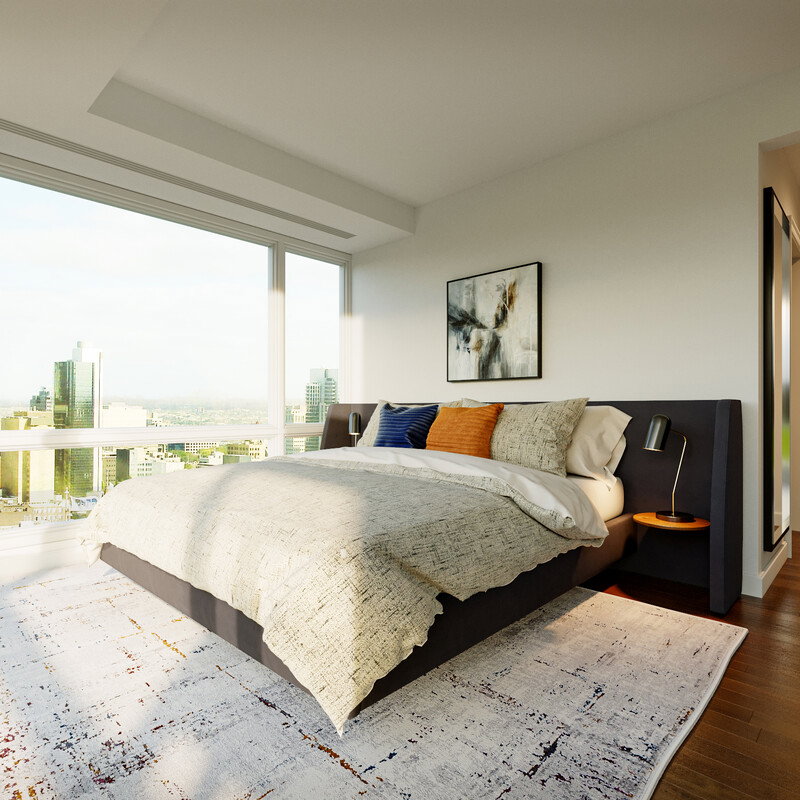 Online Designer Bedroom 3D Model thumbnail3