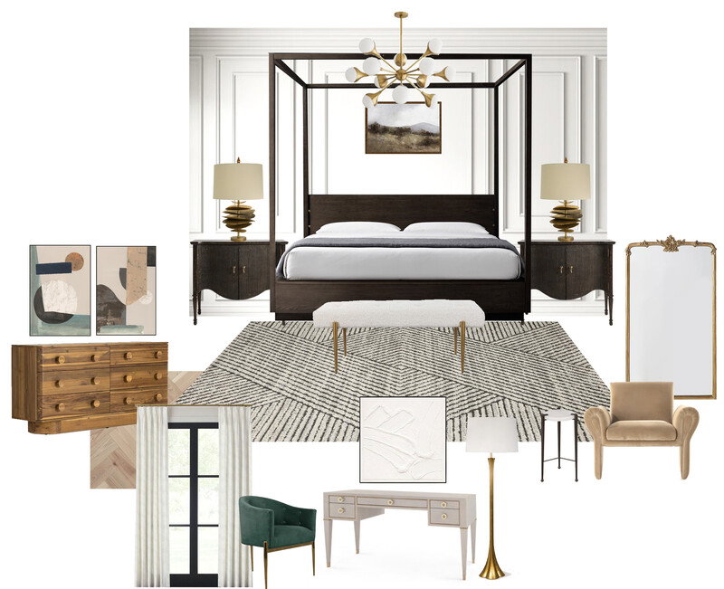 Lux Master Bedroom With Ensuite Bath Remodel | Decorilla