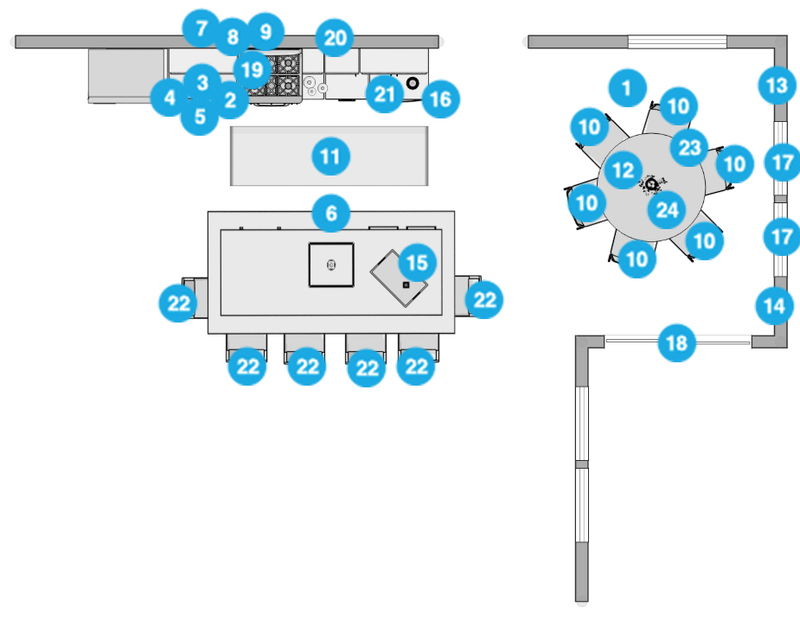 Online Designer Dining Room Floorplan