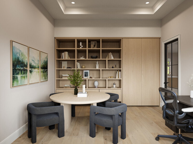 Online Designer Home Office 3D Model 1
