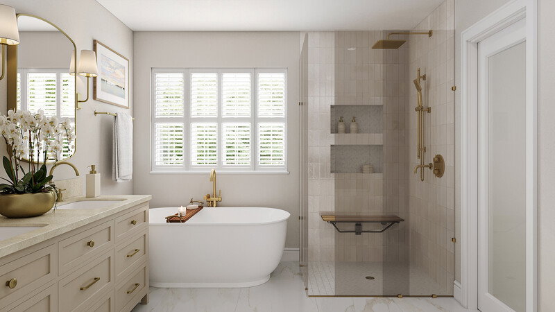 Online Designer Bathroom 3D Model 4