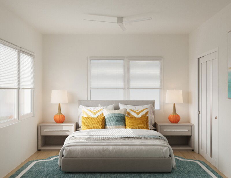 Online Designer Bedroom 3D Model 1