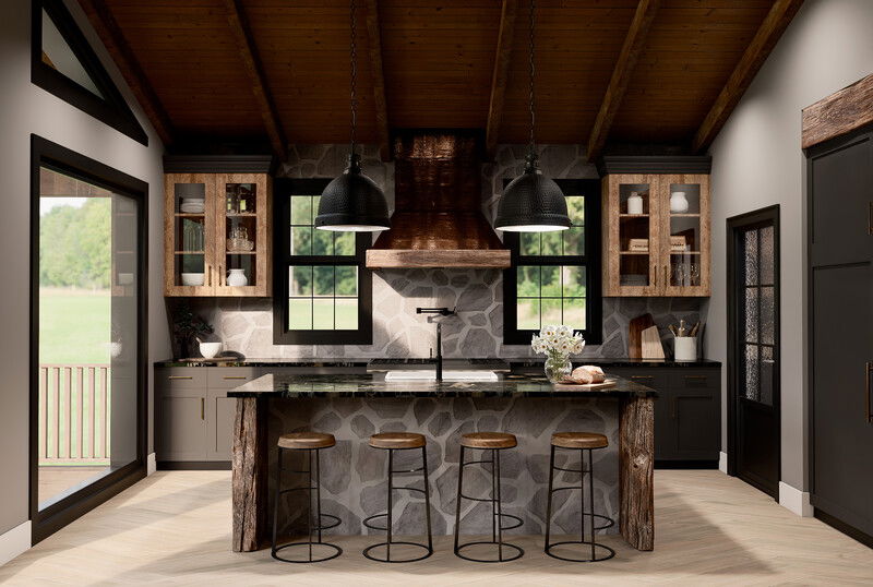 Modelo 3D de Cocina del Diseñador en Línea miniatura1