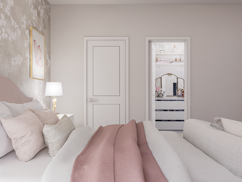 Online Designer Bedroom 3D Model 4