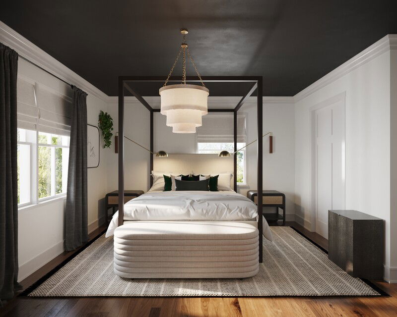 Online Designer Bedroom 3D Model 3