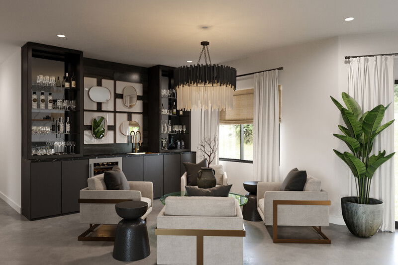 Modelo 3D Sala-Comedor del Diseñador en Línea 3