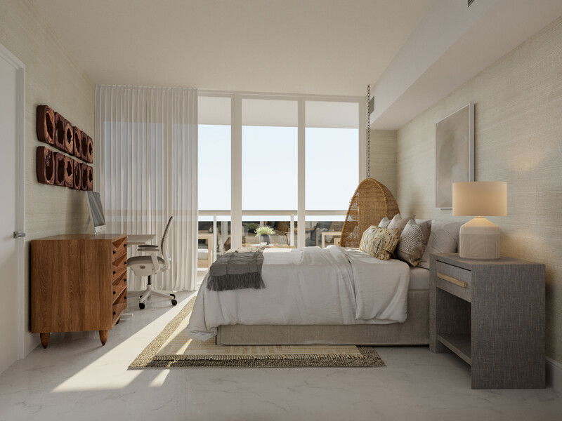 Modelo 3D de Dormitorio del Diseñador en Línea 2
