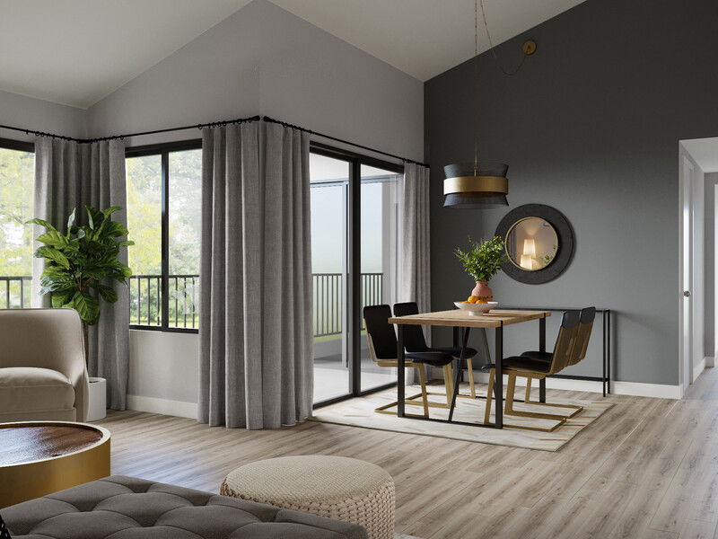 Modelo 3D Sala-Comedor del Diseñador en Línea 2