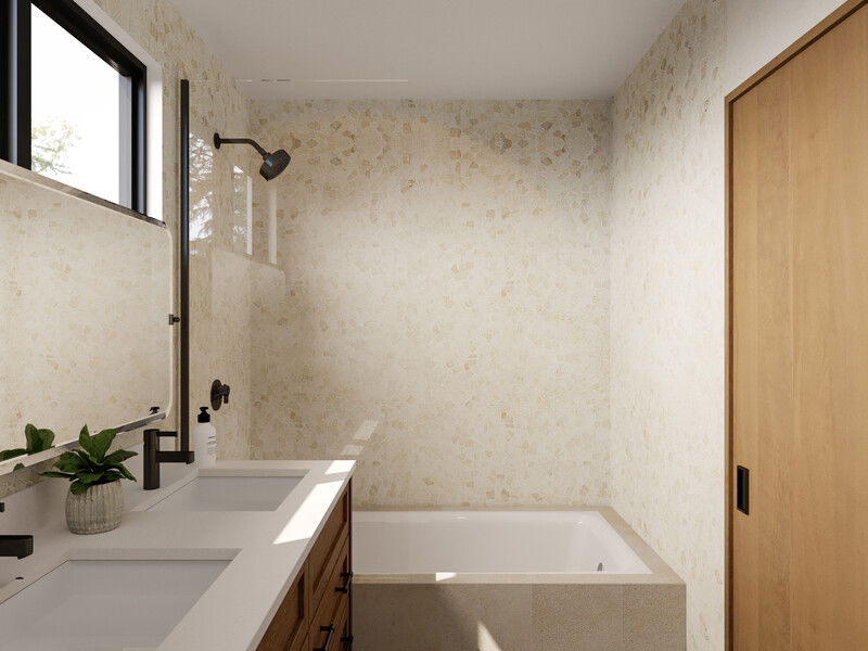 Online Designer Bathroom 3D Model 3