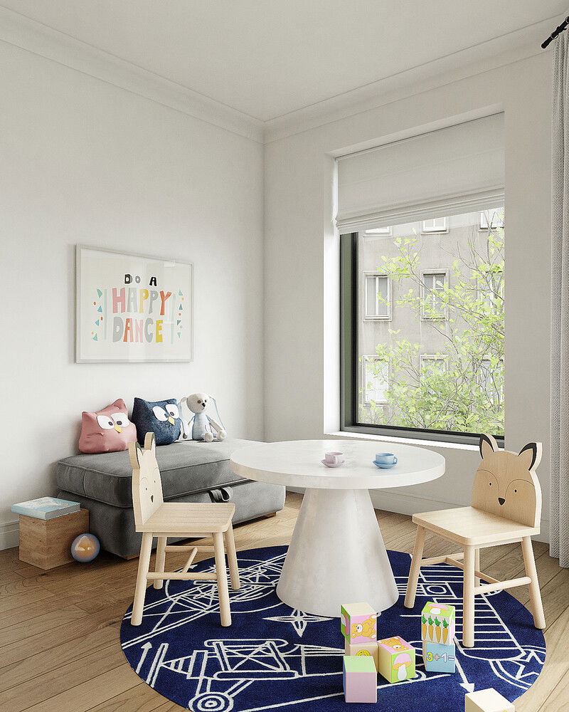 Modelo 3D Sala-Comedor del Diseñador en Línea 3