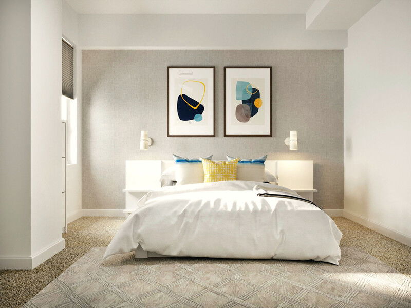 Online Designer Bedroom 3D Model 1