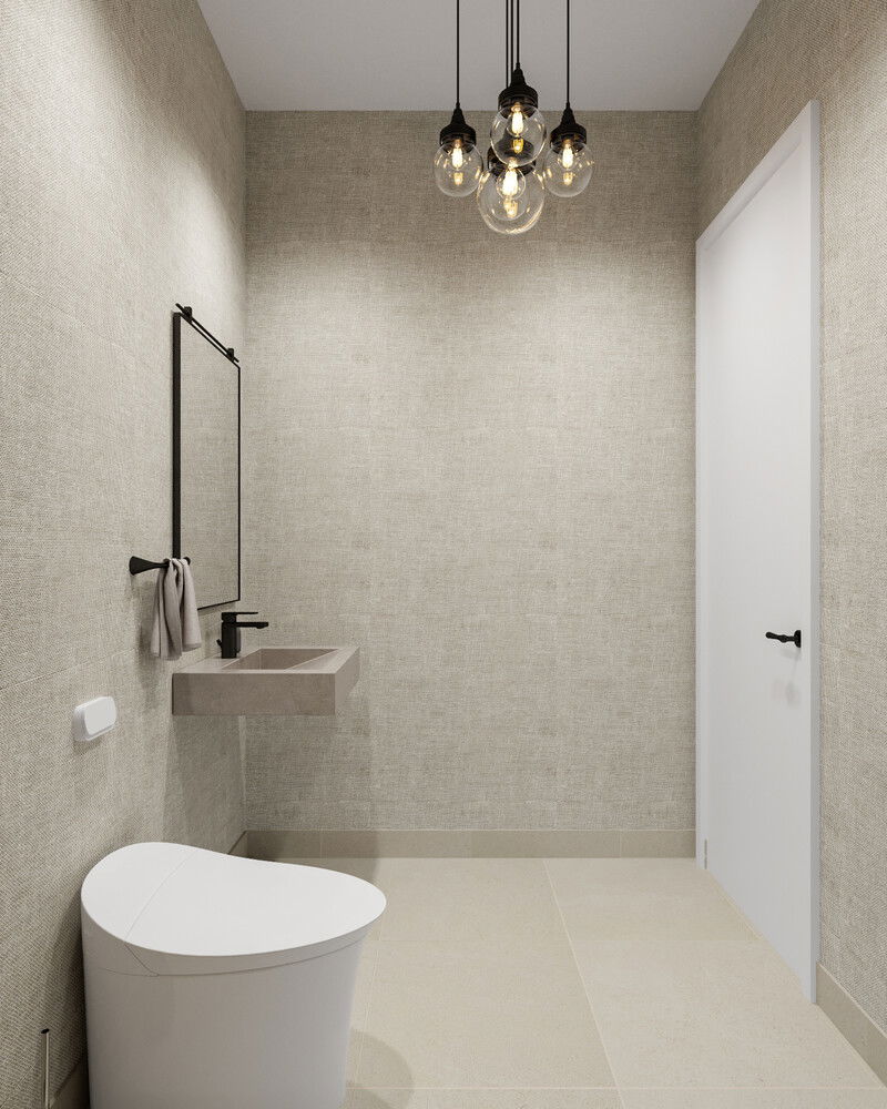 Online Designer Bathroom 3D Model 3