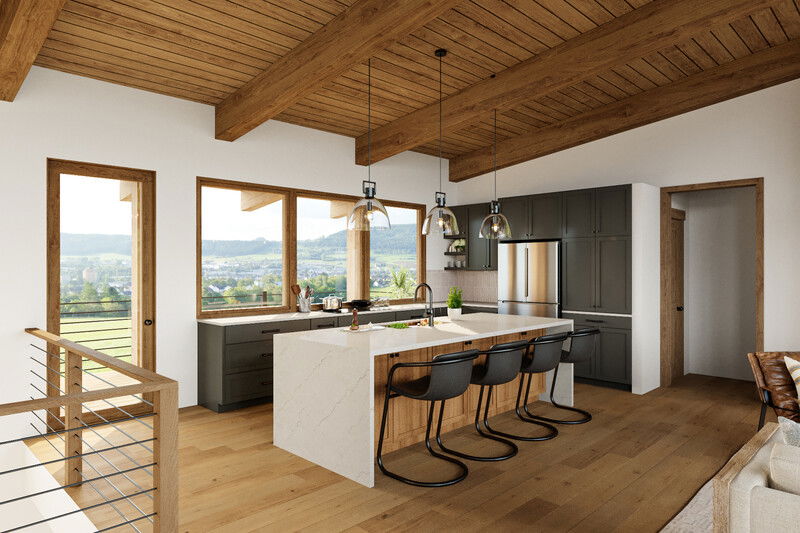 Online Designer Kitchen 3D Model 2