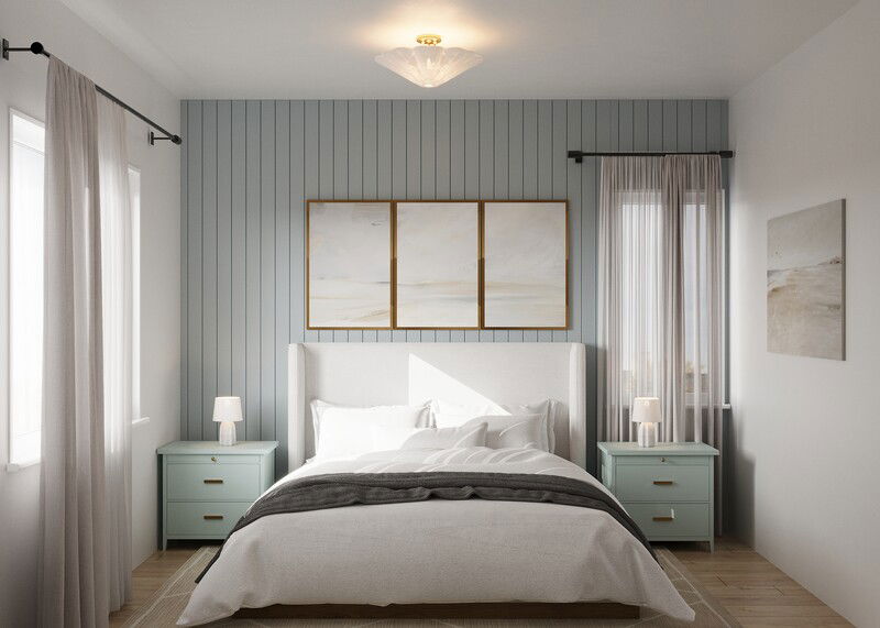 Online Designer Bedroom 3D Model 1